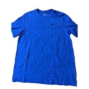 NIKE Men's SIZE Medium- Nk Df Tee Dfc Crew Solid T-Shirt DARK BLUE - BV0507-480